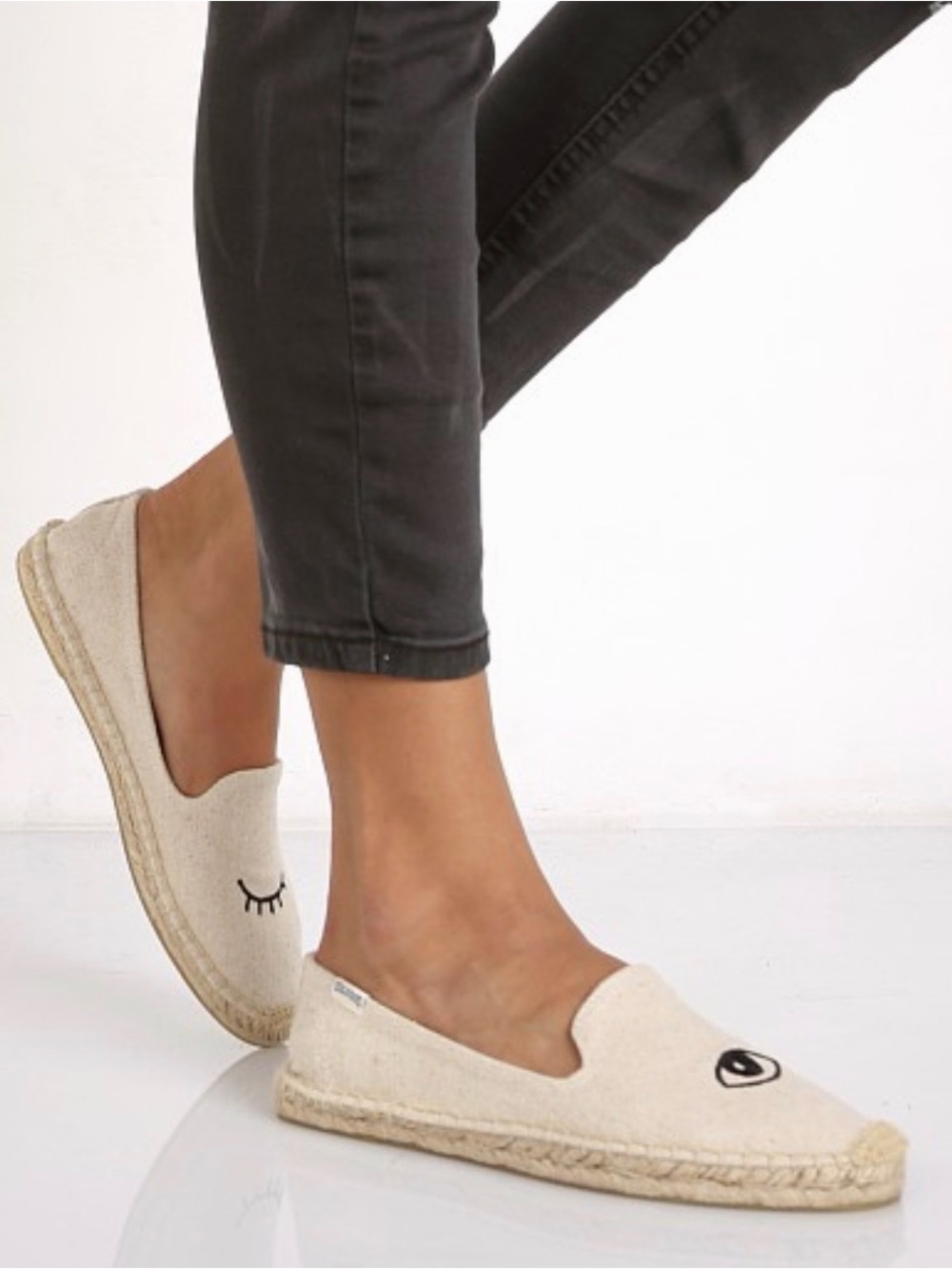 SOLUDOS X JASON POLAN The Seville Wink Espadrille Slippers - Picture 2 of 14